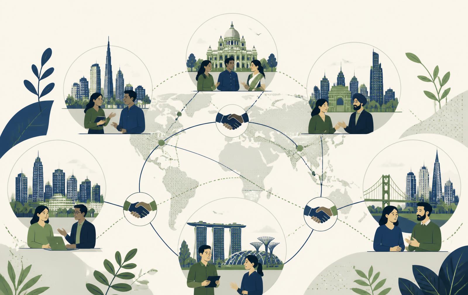 Founder community, alliances and partnerships across Indian and global cities